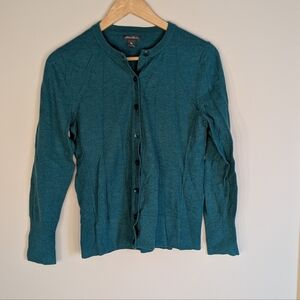 Eddie Bauer Teal Cardigan